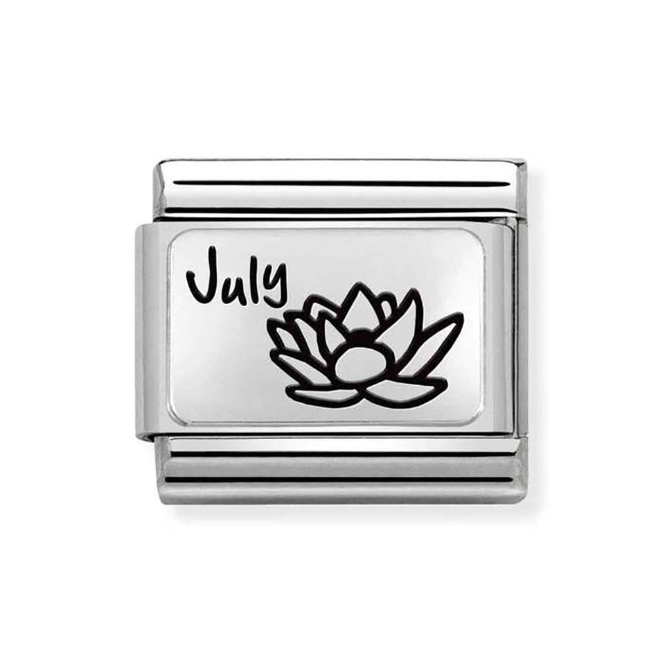 Nomination CLASSIC Silvershine July Flower Charm