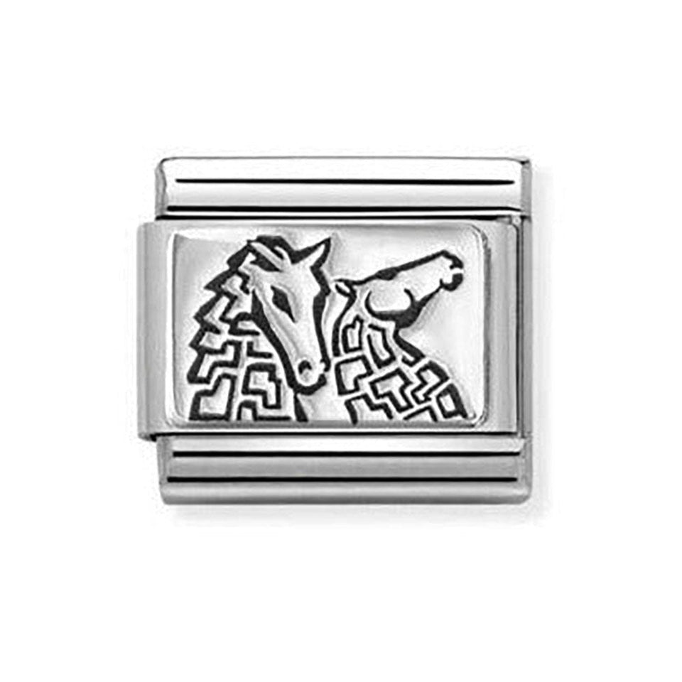 Nomination CLASSIC Silvershine Kelpies Charm