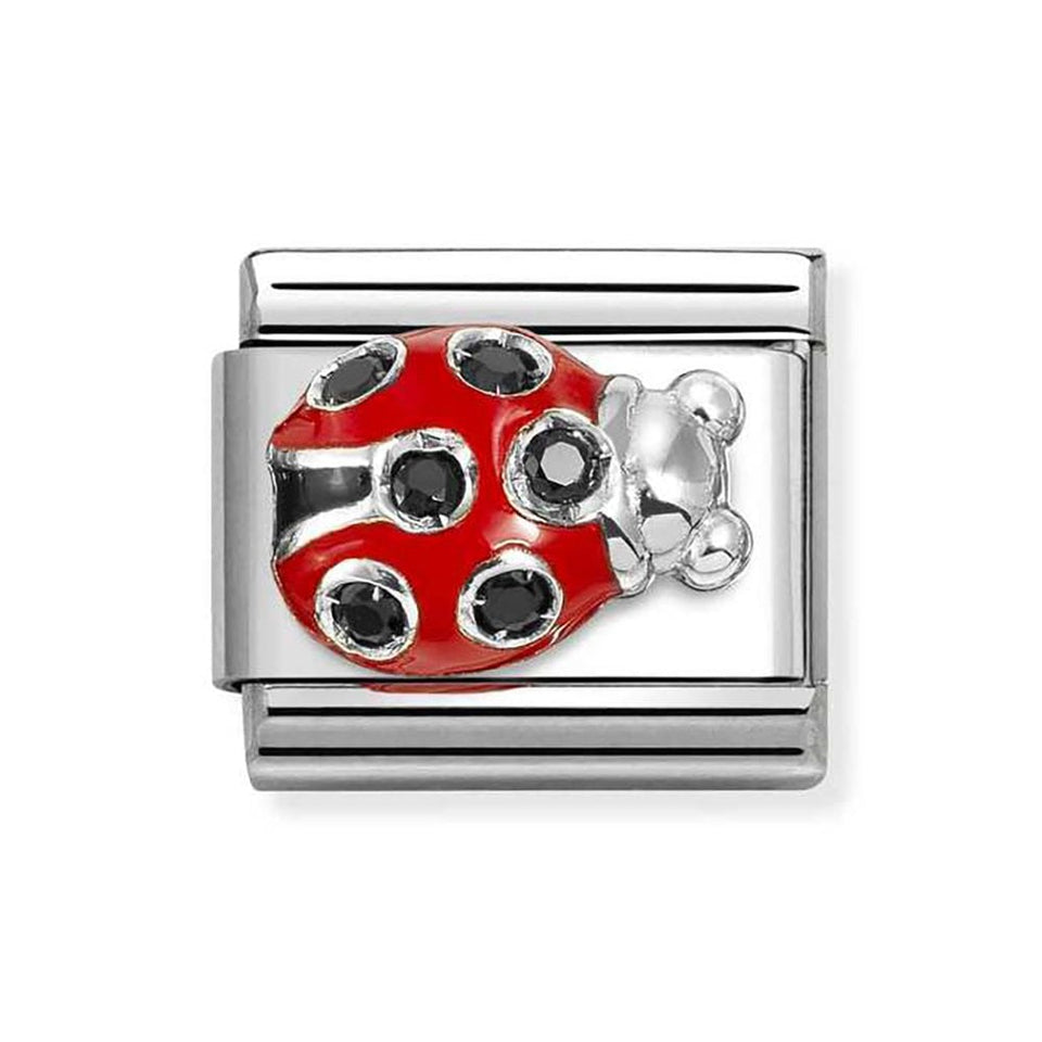 Nomination CLASSIC Silvershine Ladybug Charm