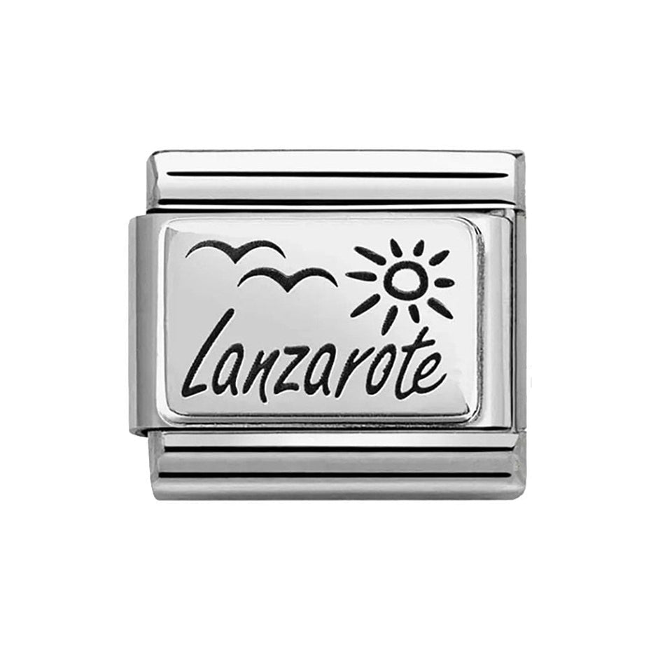 Nomination CLASSIC Silvershine Lanzarote Charm