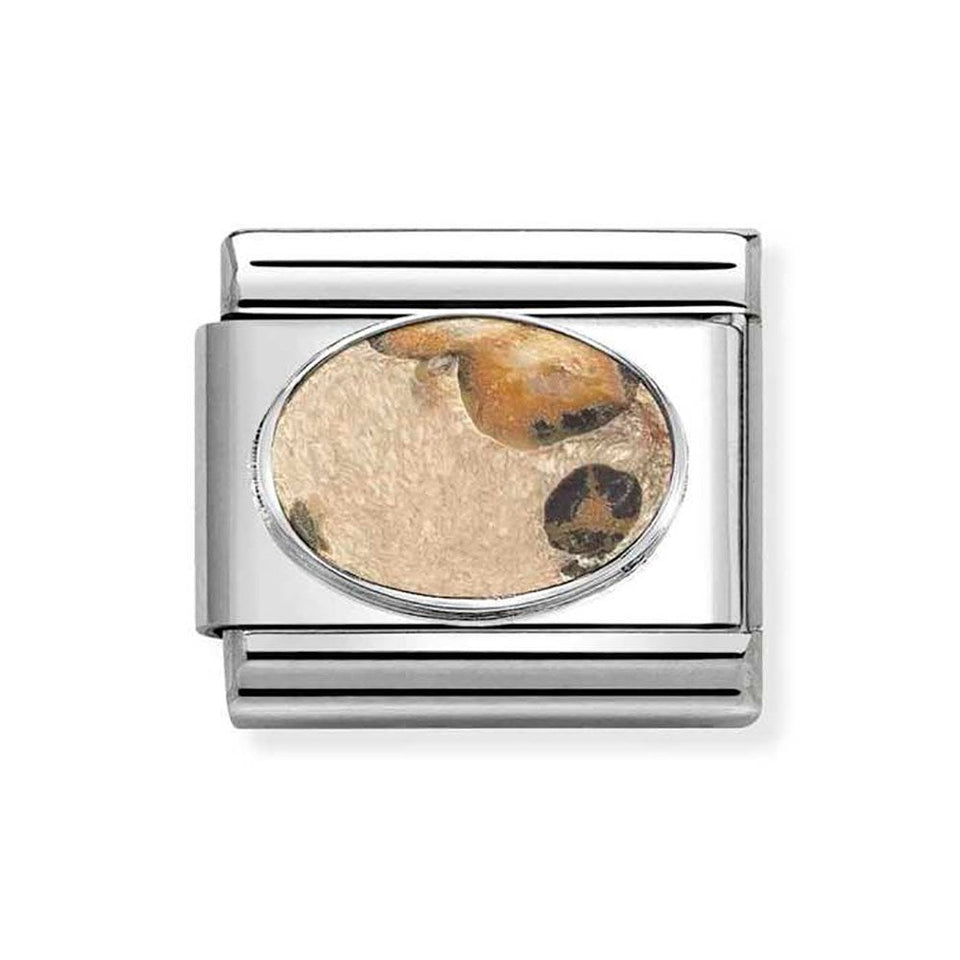 Nomination CLASSIC Silvershine Leopard Skin Jasper Stone
