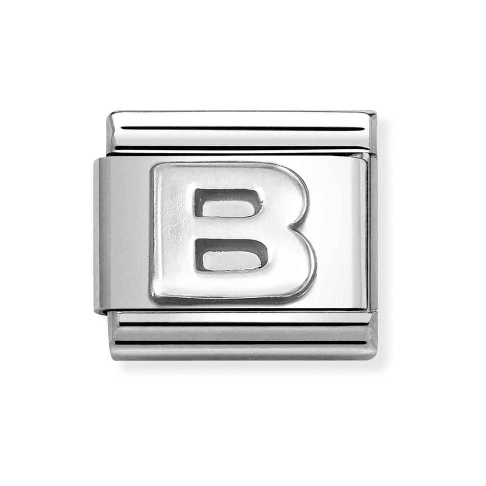 Nomination CLASSIC Silvershine Letter 