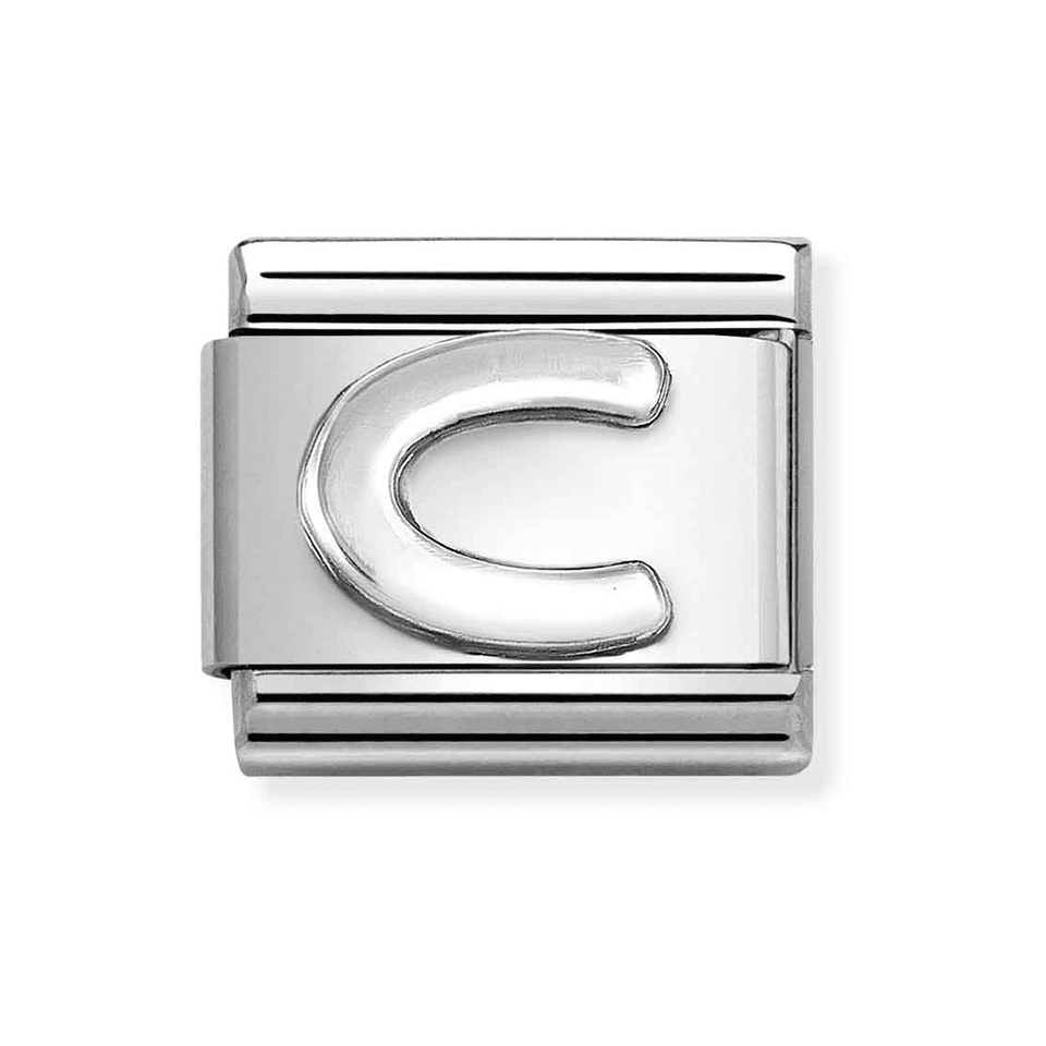 Nomination CLASSIC Silvershine Letter 