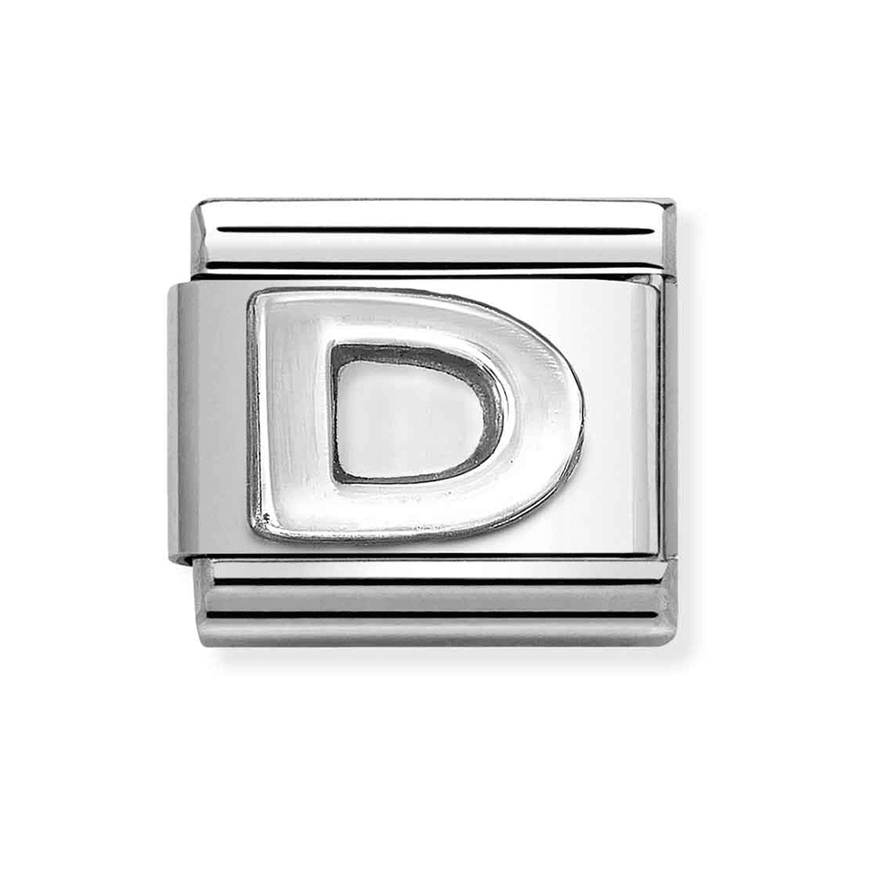 Nomination CLASSIC Silvershine Letter 