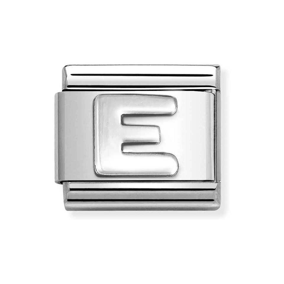 Nomination CLASSIC Silvershine Letter 