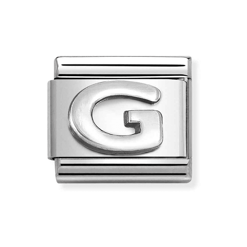 Nomination CLASSIC Silvershine Letter 