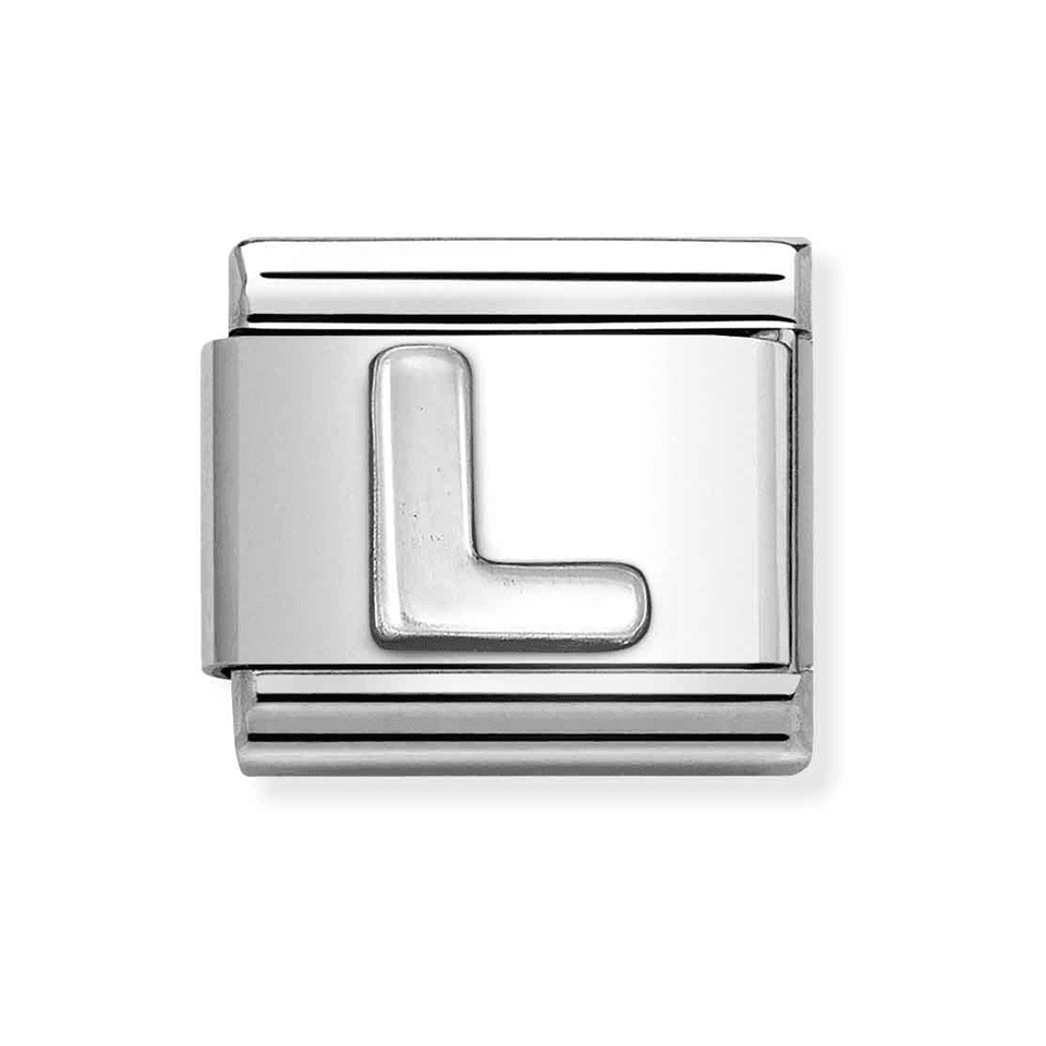Nomination CLASSIC Silvershine Letter 