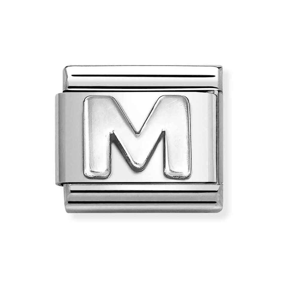 Nomination CLASSIC Silvershine Letter 