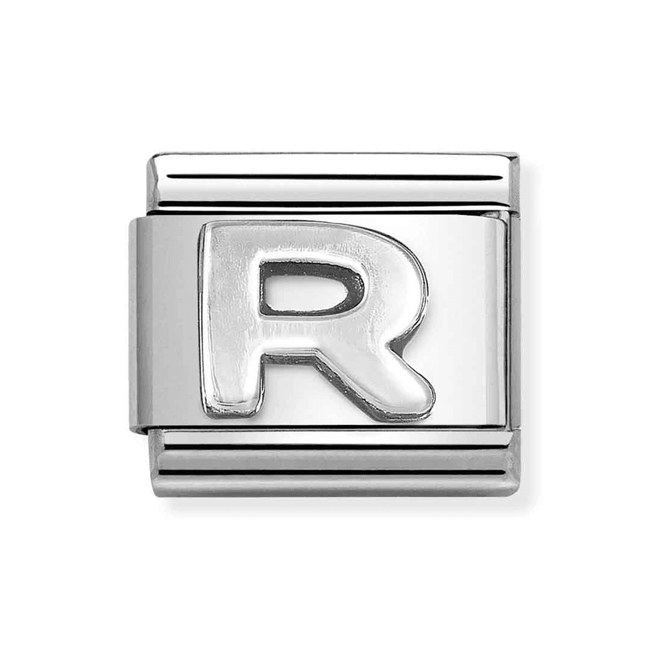 Nomination CLASSIC Silvershine Letter 