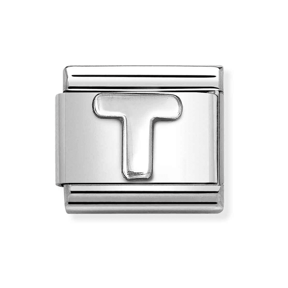 Nomination CLASSIC Silvershine Letter 