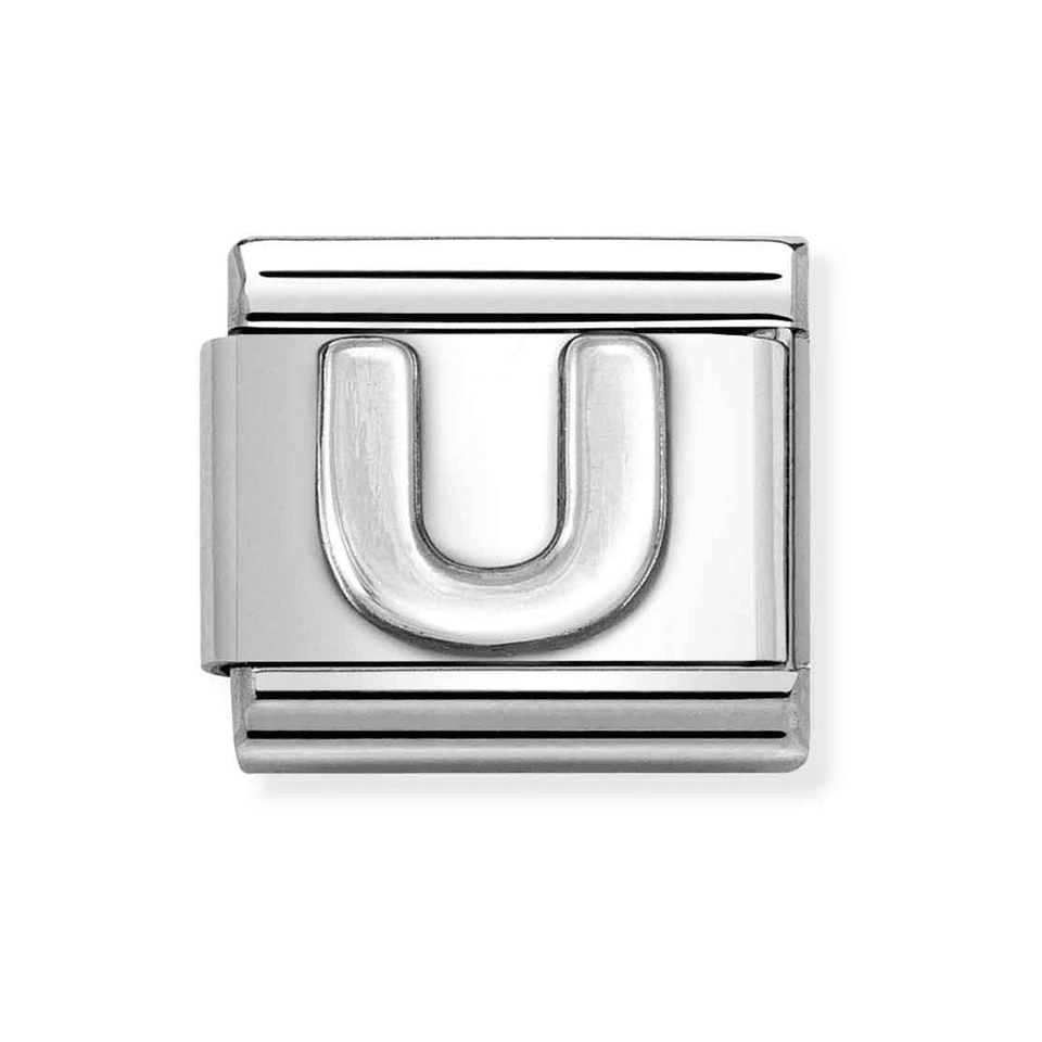 Nomination CLASSIC Silvershine Letter 
