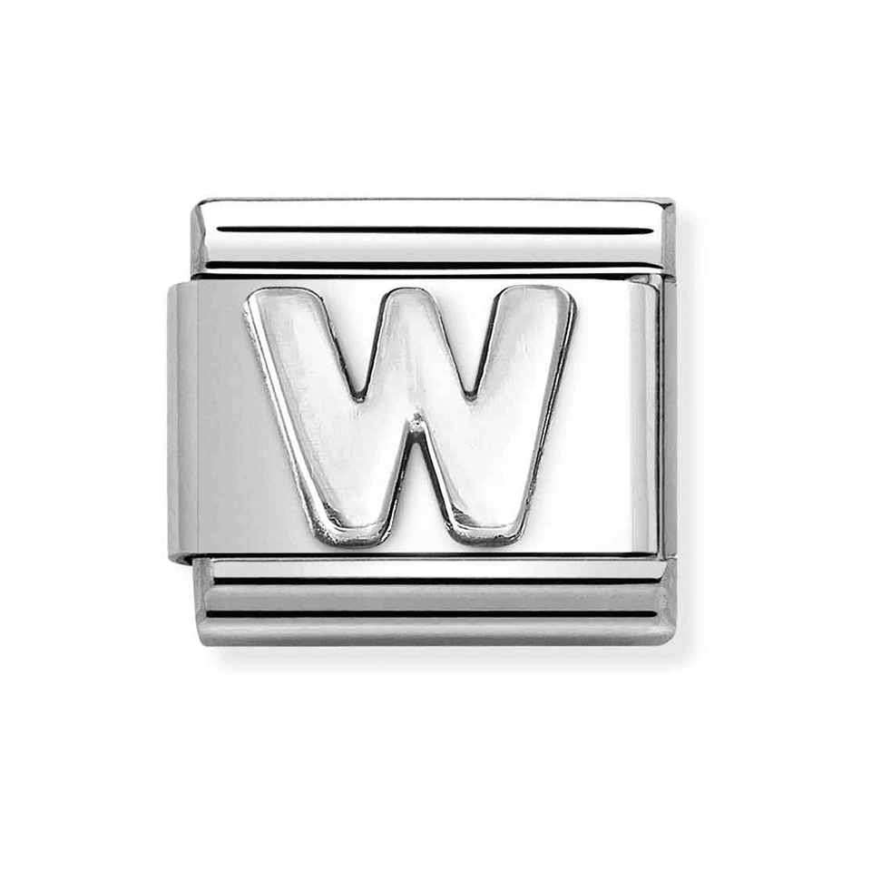 Nomination CLASSIC Silvershine Letter 