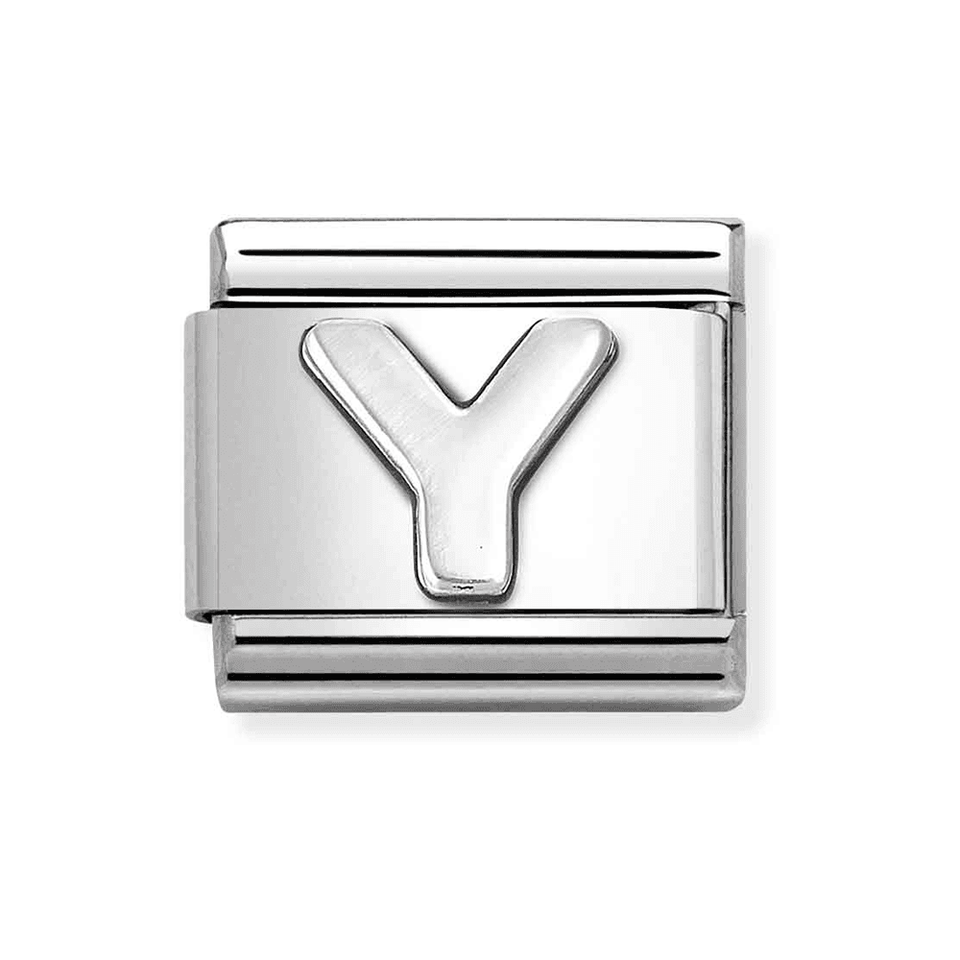 Nomination CLASSIC Silvershine Letter 