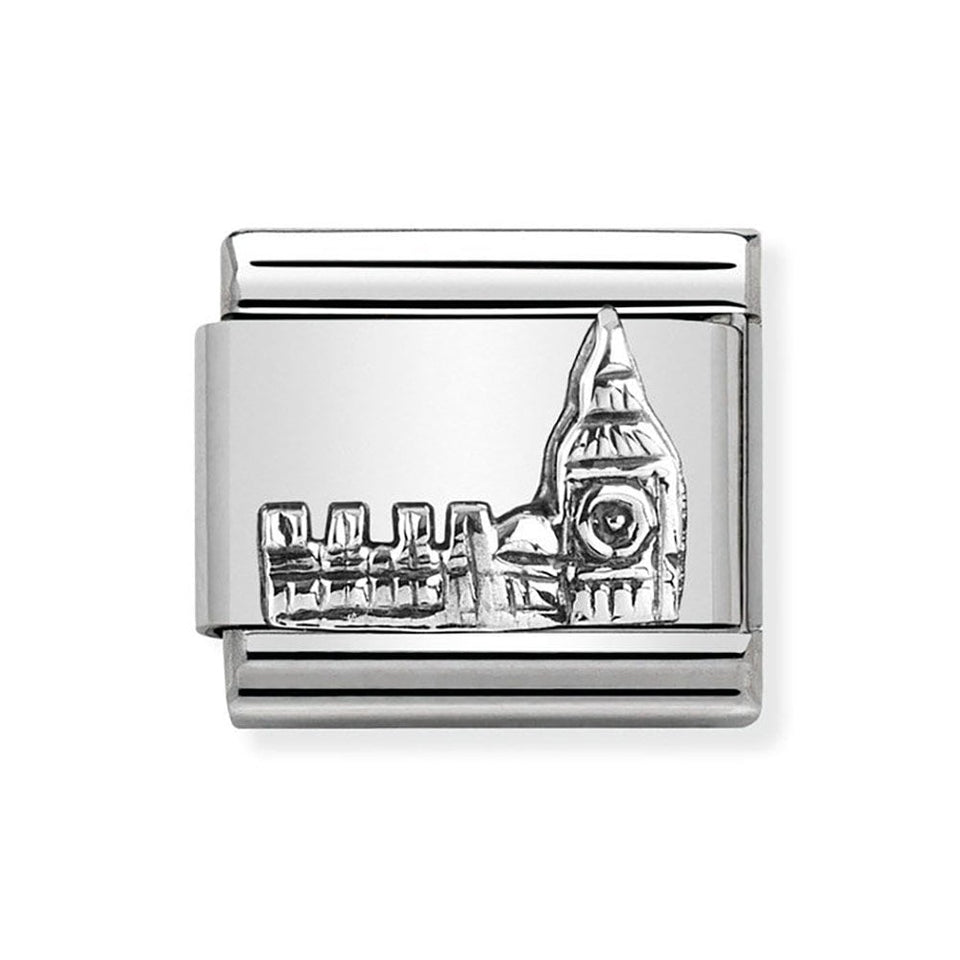 Nomination CLASSIC Silvershine Monuments Big Ben Charm