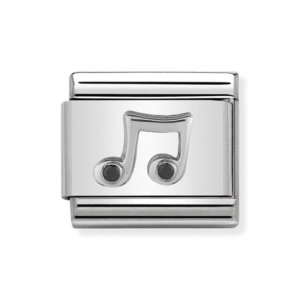 Nomination CLASSIC Silvershine Music Note Charm