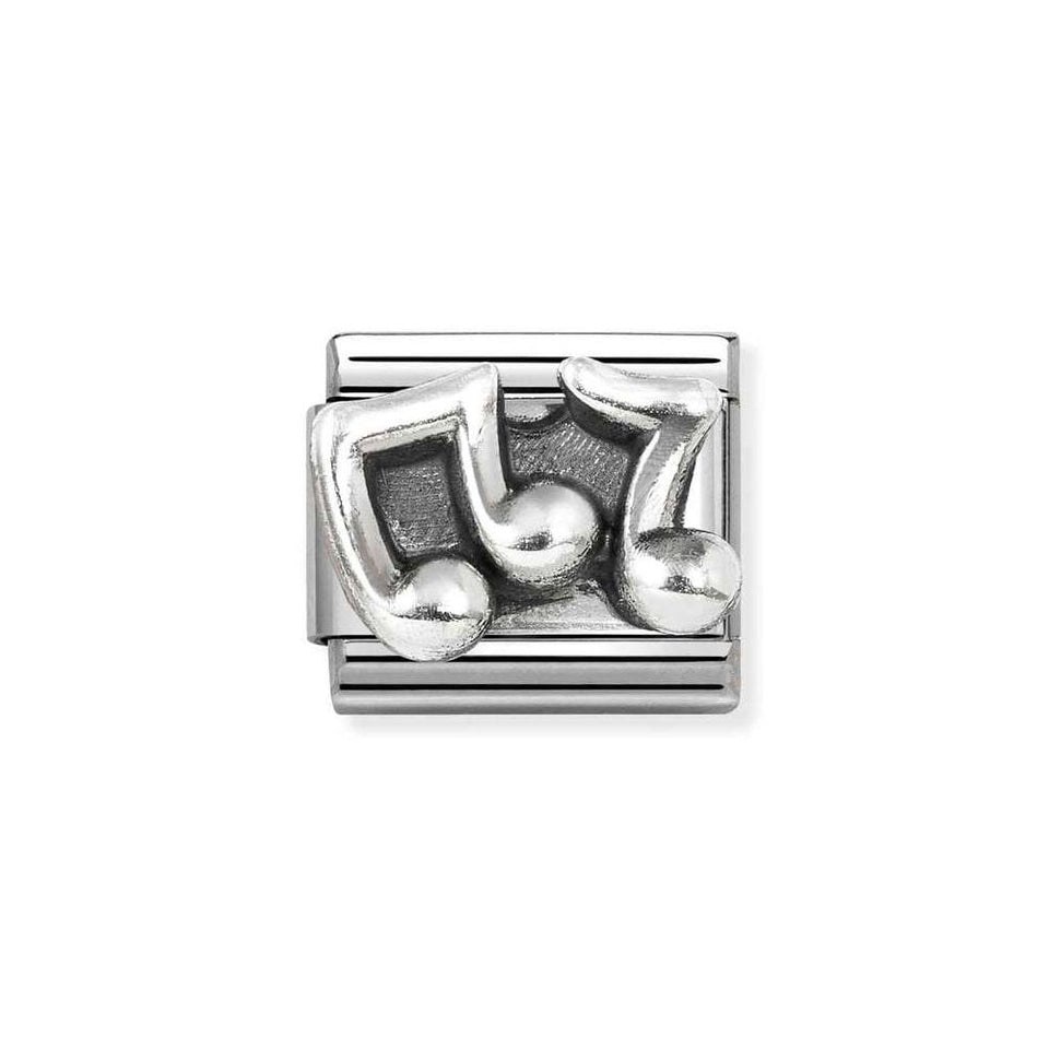 Nomination CLASSIC Silvershine Music Notes Charm