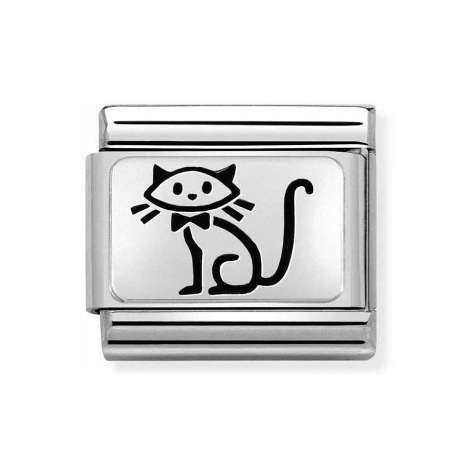 Nomination CLASSIC Silvershine My Super Family Cat Charm