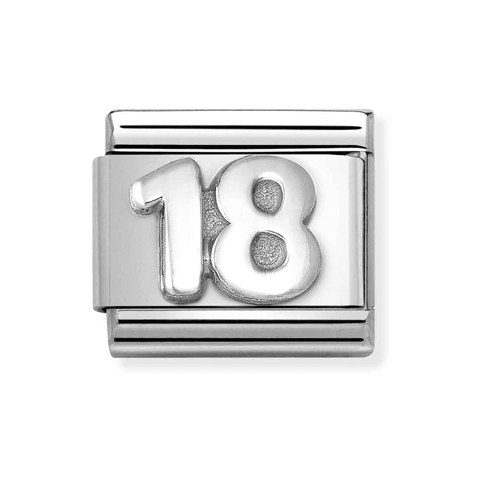 Nomination CLASSIC Silvershine Number 