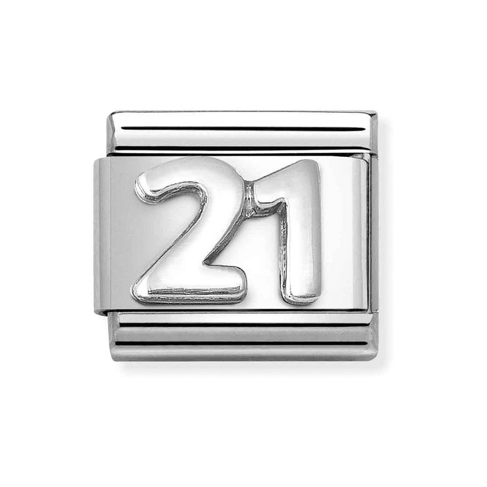 Nomination CLASSIC Silvershine Number 