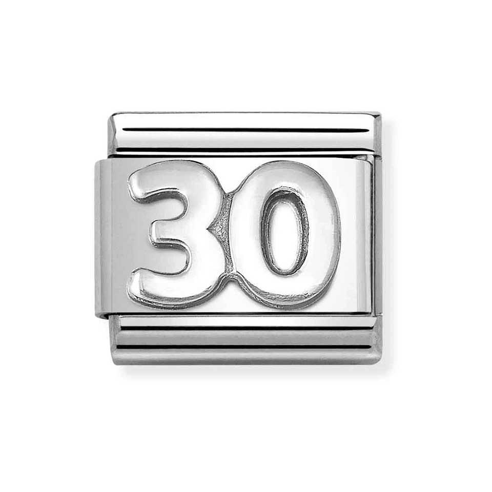 Nomination CLASSIC Silvershine Number 
