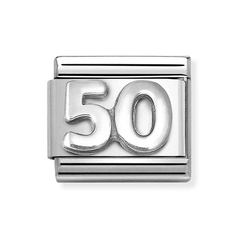 Nomination CLASSIC Silvershine Number 
