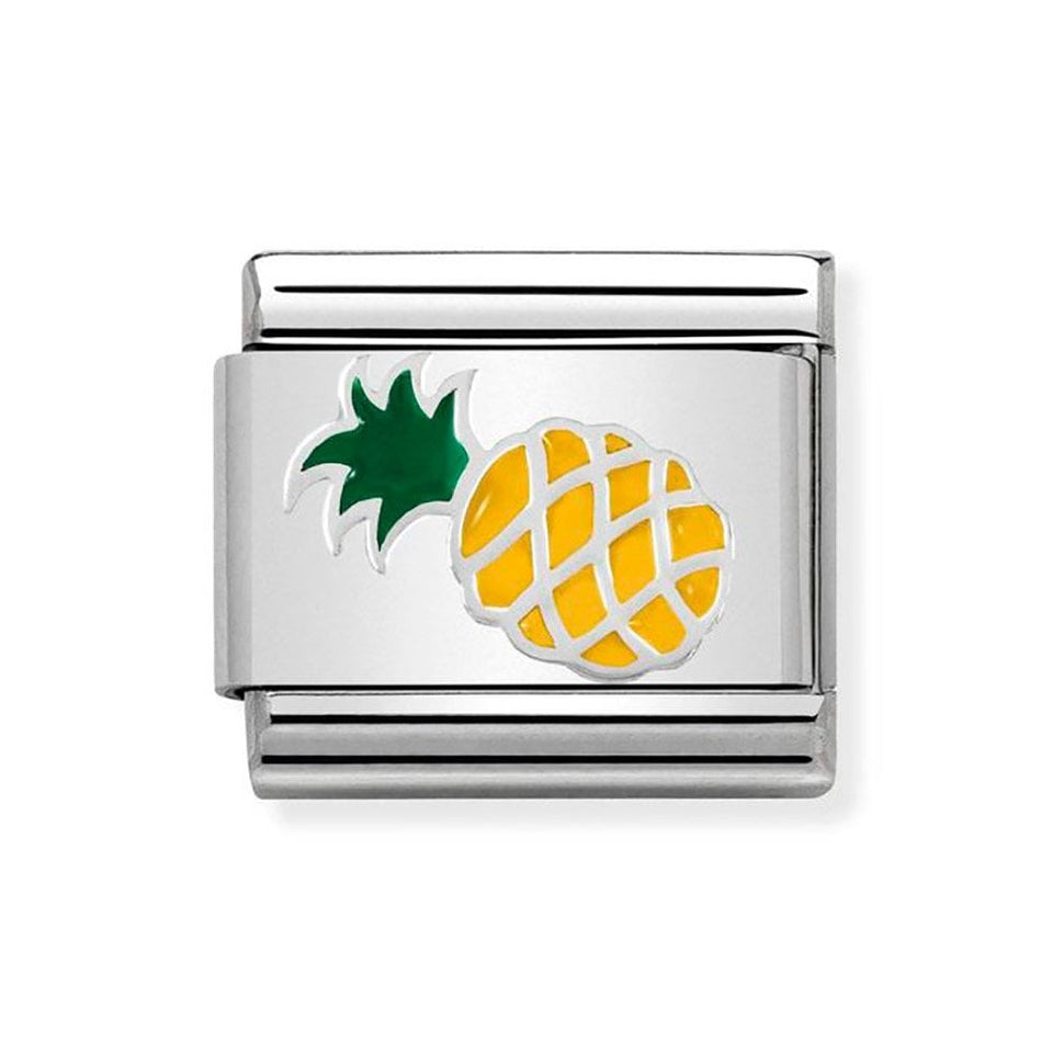 Nomination CLASSIC Silvershine Pineapple Charm