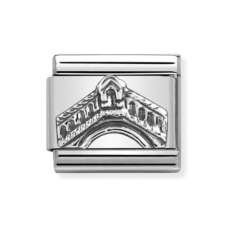 Nomination CLASSIC Silvershine Rialto Bridge Charm