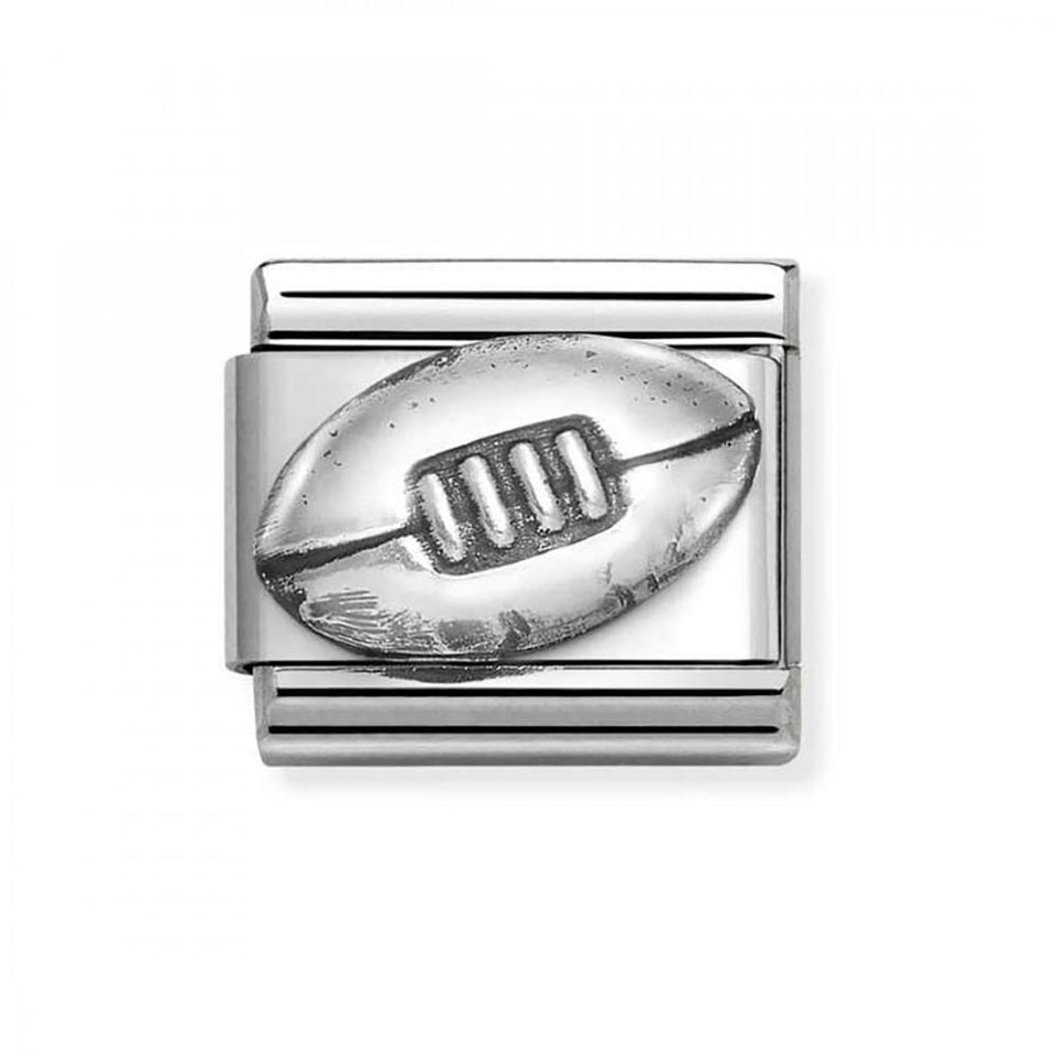 Nomination CLASSIC Silvershine Rugby Ball Charm