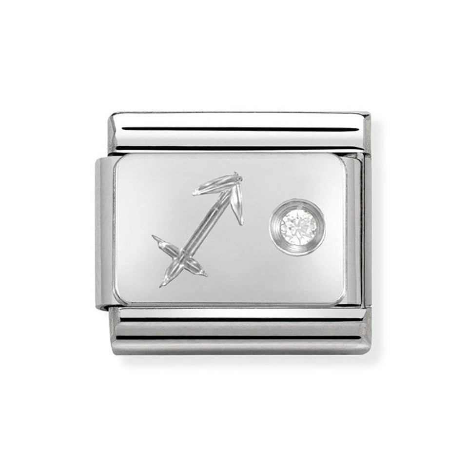 Nomination CLASSIC Silvershine Sagittarius Charm