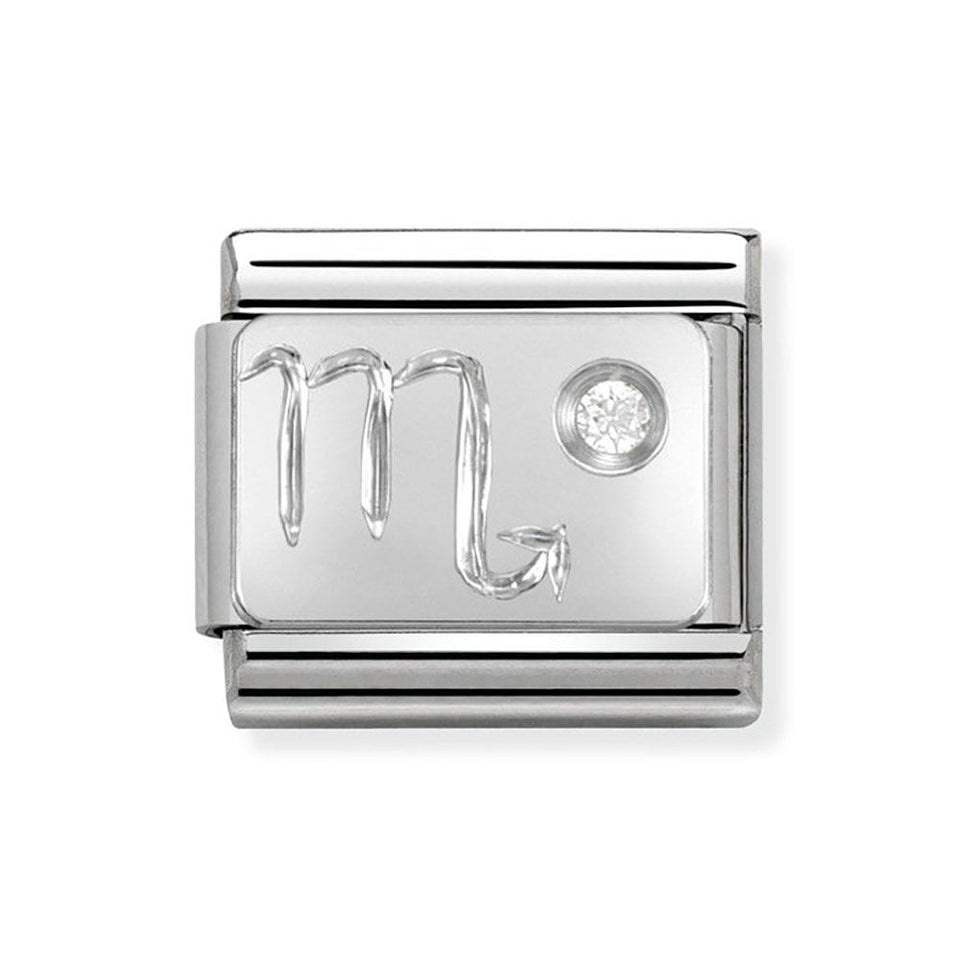 Nomination CLASSIC Silvershine Scorpio Charm