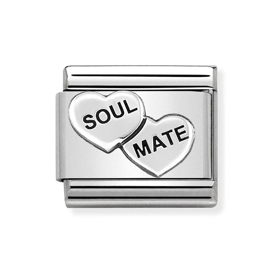 Nomination CLASSIC Silvershine Soul Mate Hearts Charm
