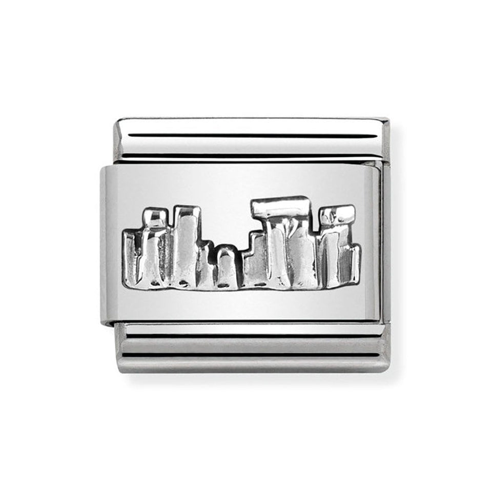 Nomination CLASSIC Silvershine Stone Henge Charm