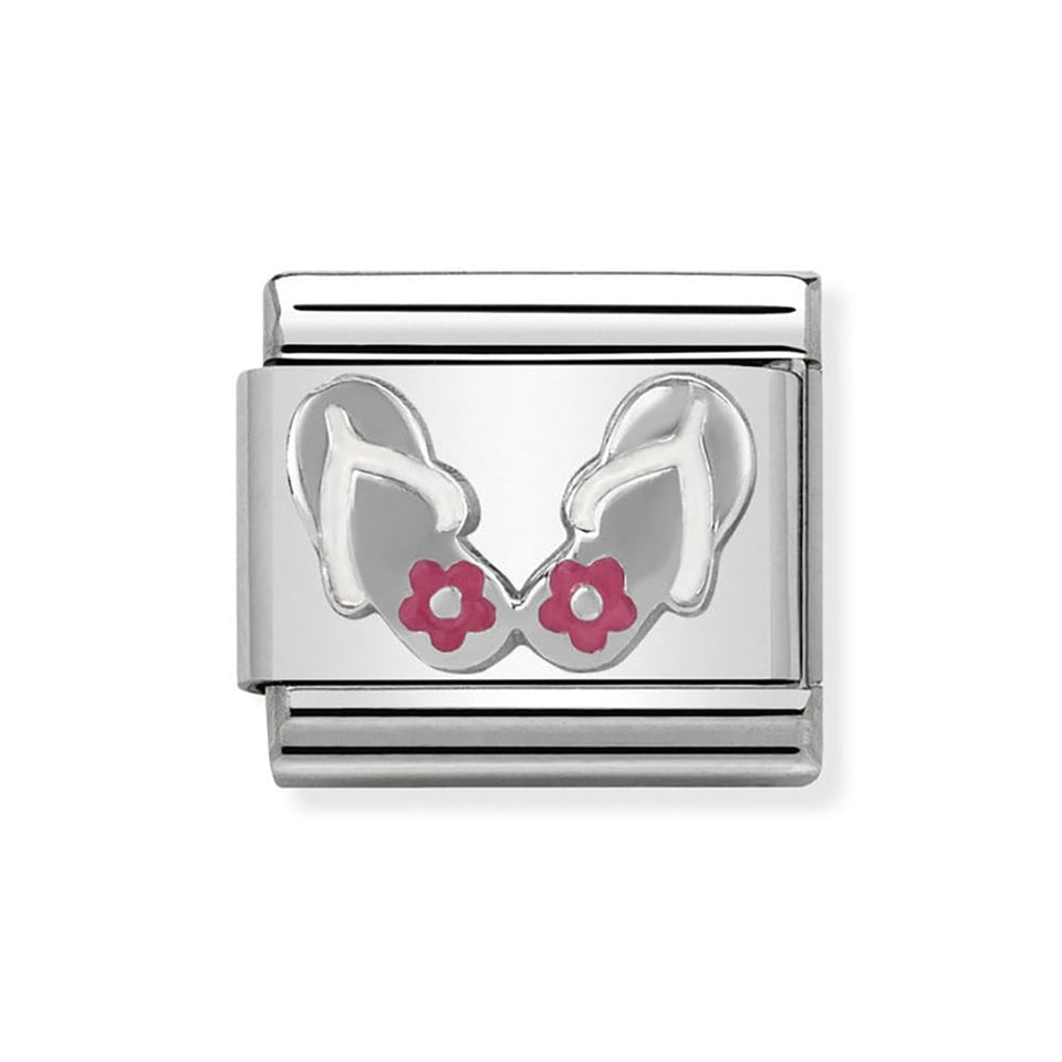 Nomination CLASSIC Silvershine Summer Sandals Charm