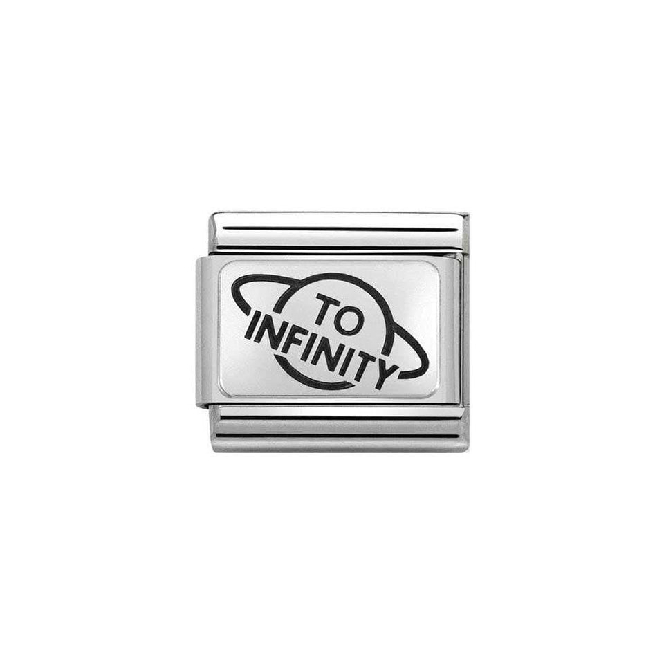 Nomination CLASSIC Silvershine To Infinity Planet Charm
