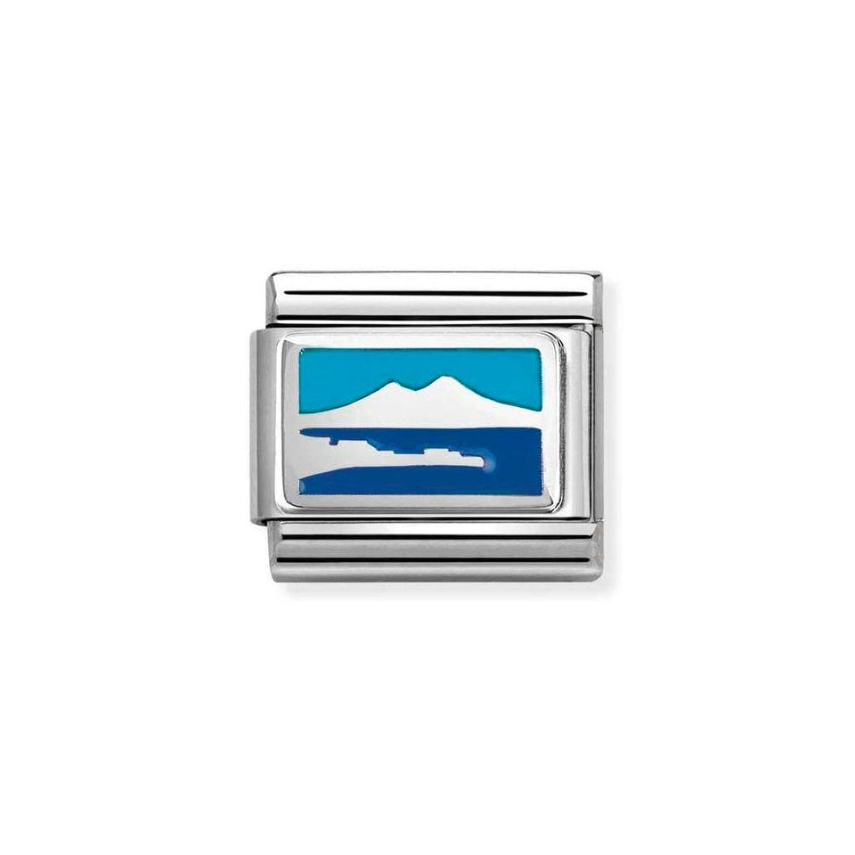 Nomination CLASSIC Silvershine Vesuvius Charm