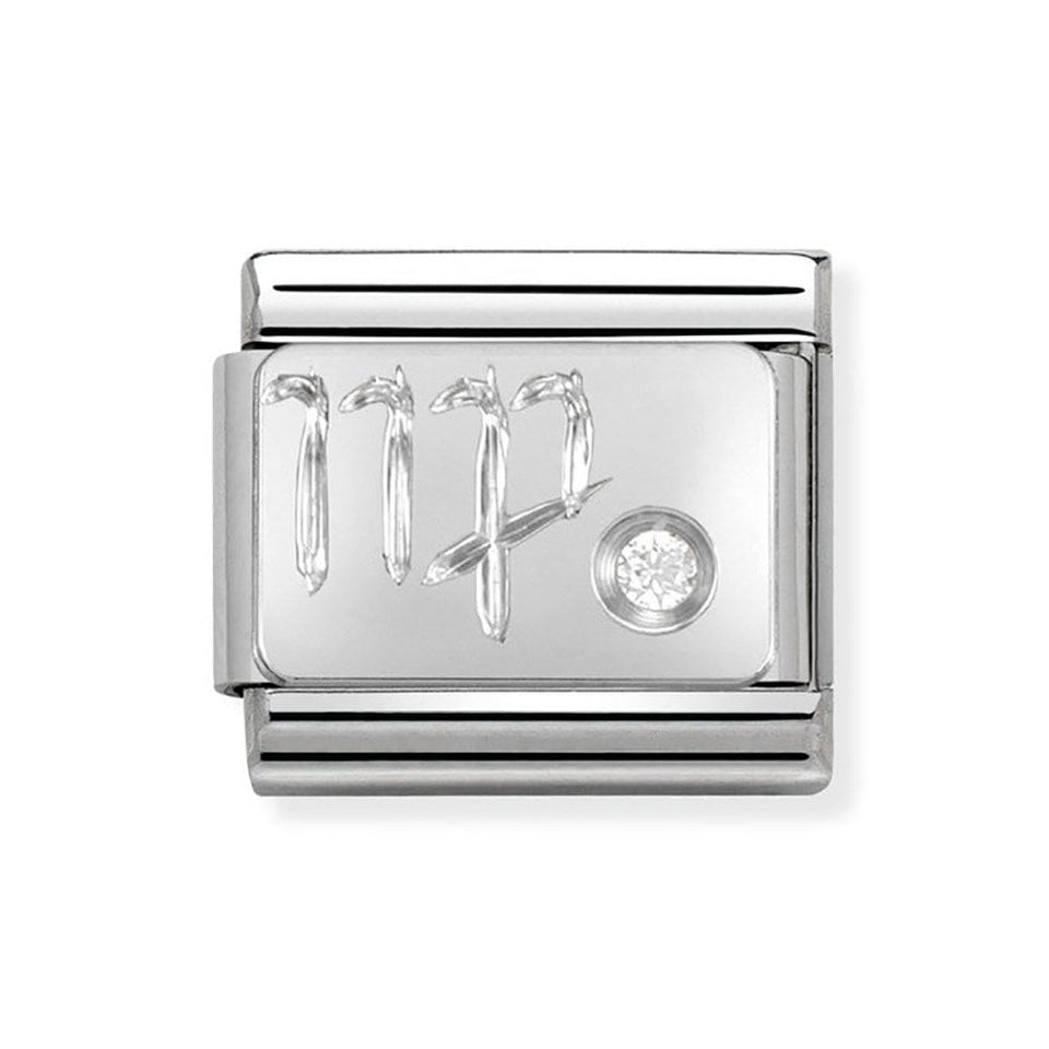 Nomination CLASSIC Silvershine Virgo Charm