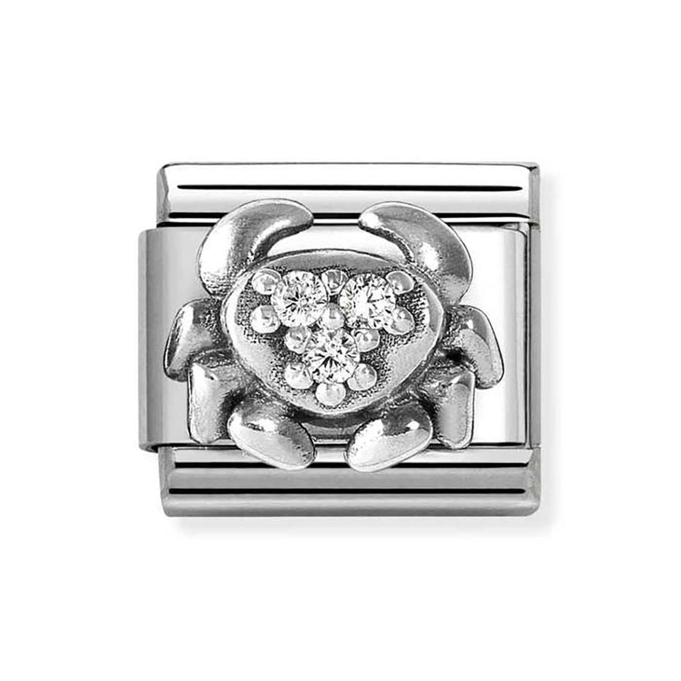 Nomination CLASSIC Silvershine Zodiac Cancer Charm