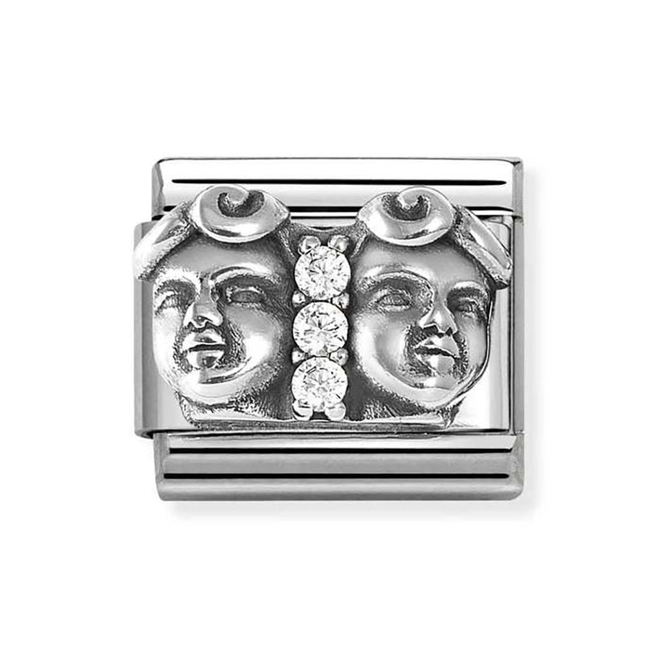 Nomination CLASSIC Silvershine Zodiac Gemini Charm