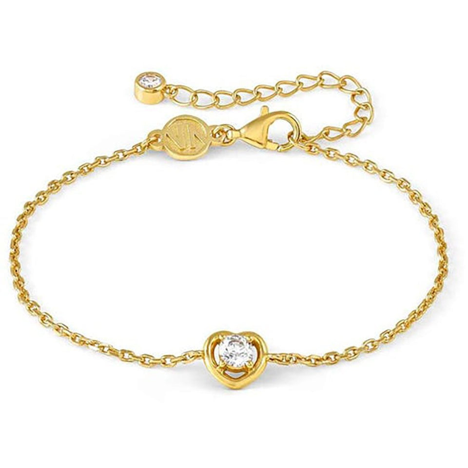 Nomination COSMICLOVE Gold Plated Silver Heart Bracelet