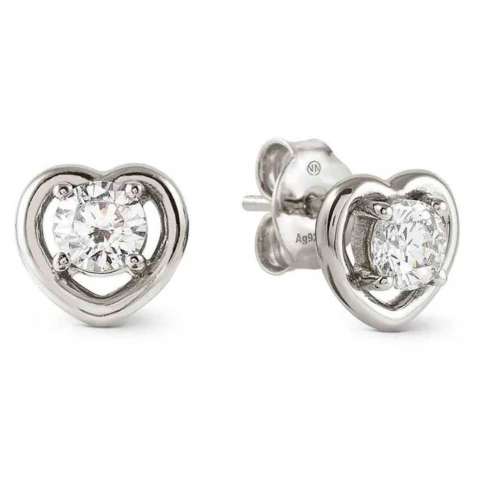 Nomination COSMICLOVE Steel Heart Earrings