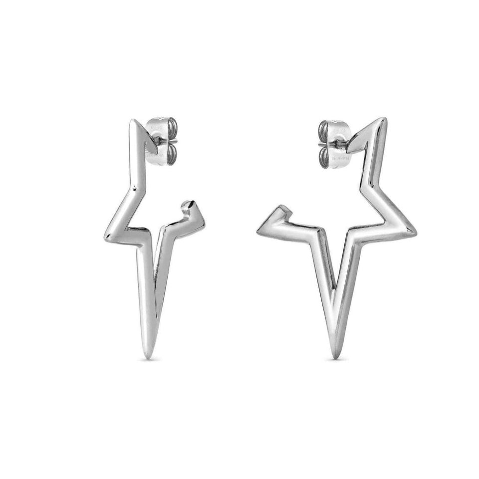Nomination ECCLECTICA Steel Open Star Earrings