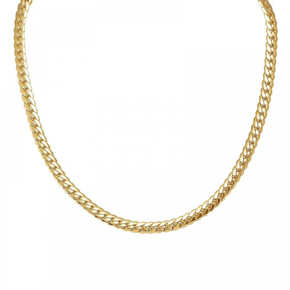 Nomination ECCLETTICA Gold Tone Curb 44cm Chain