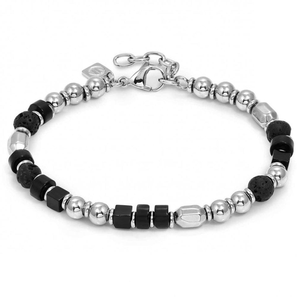 Nomination INSTINCT STYLE Sea Edition Black Natural Stone Bracelet