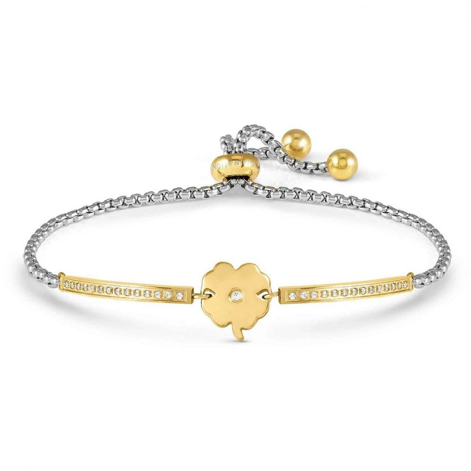 Nomination MILLELUCI Gold Four-Leaf Clover Bracelet