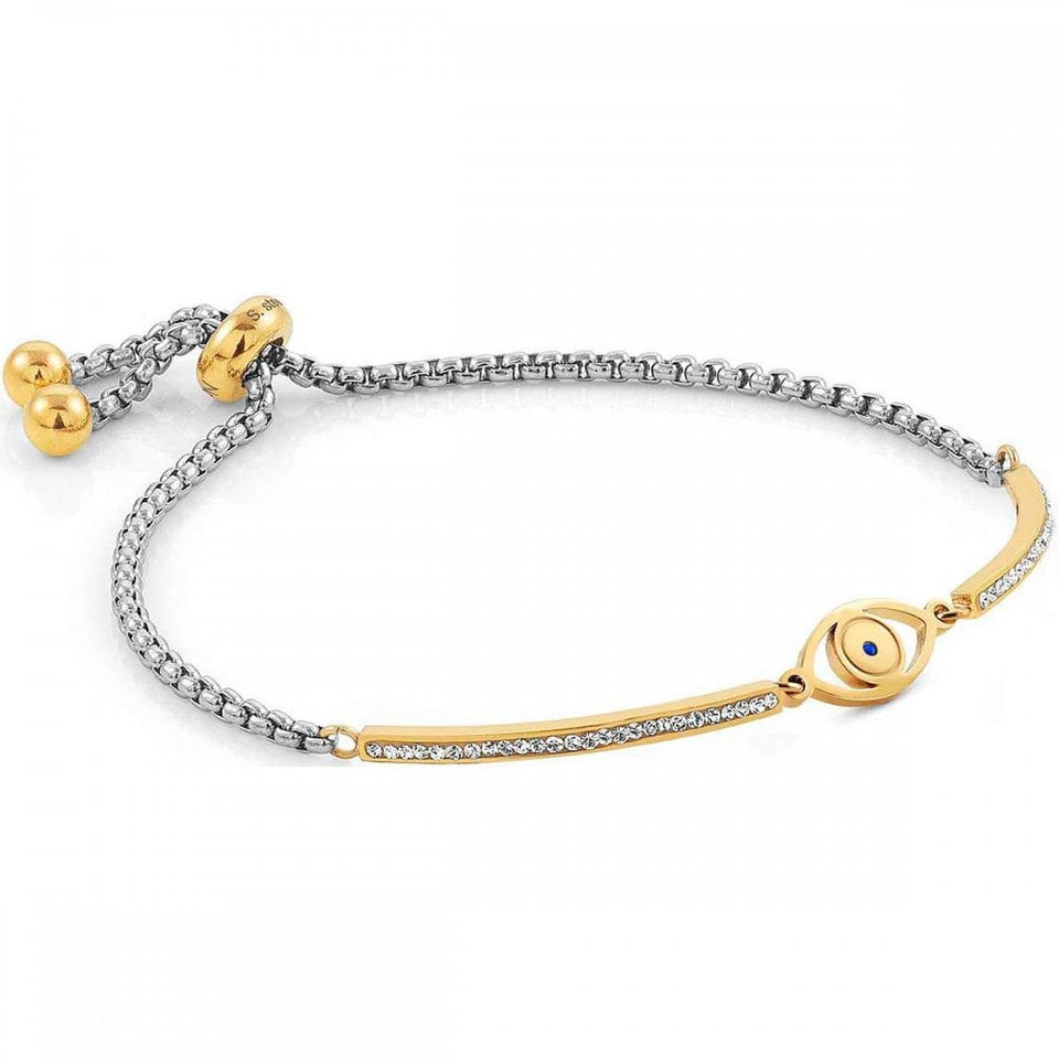 Nomination MILLELUCI Gold 'Greek Eye' Toggle Bracelet