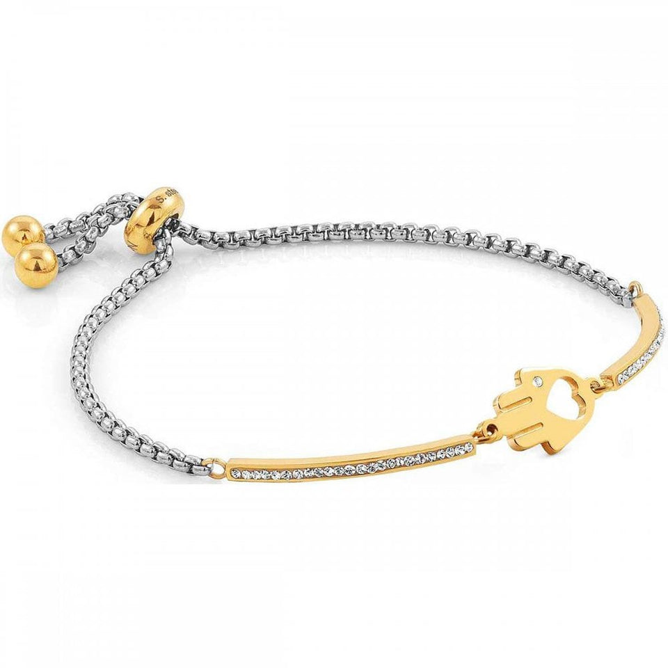 Nomination MILLELUCI Gold Hand of Fatima Toggle Bracelet