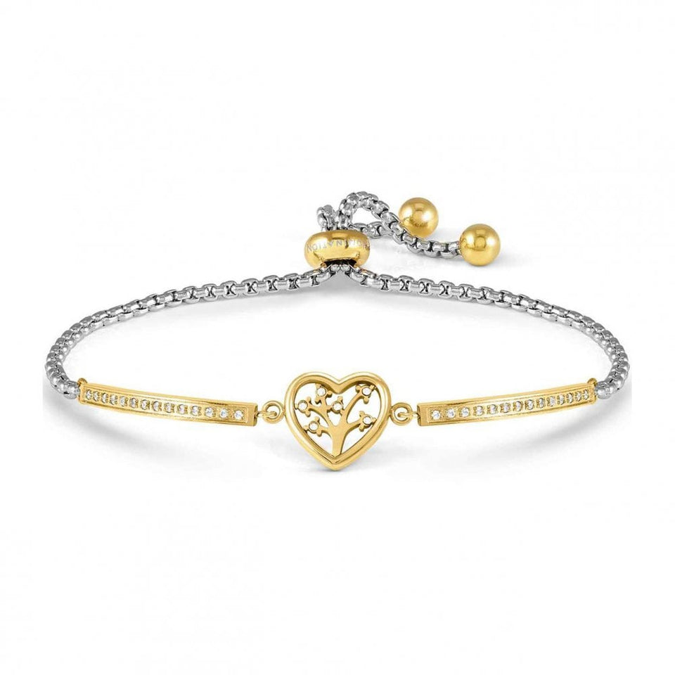 Nomination MILLELUCI Gold Heart Tree Of Life Bracelet
