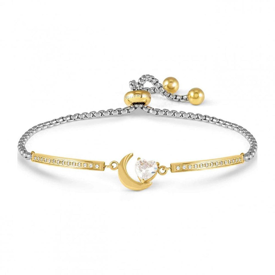 Nomination MILLELUCI Gold Moon Stone Set Bracelet
