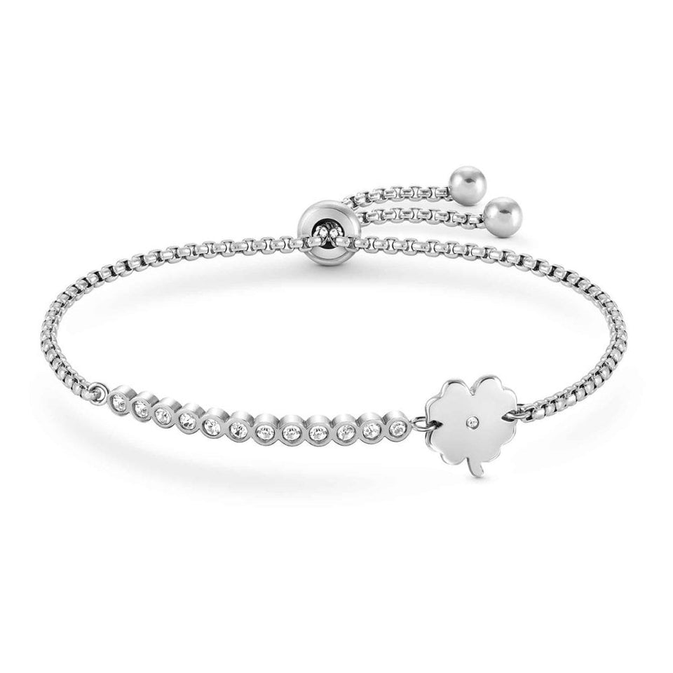 Nomination MILLELUCI Stainless Steel Clover Bracelet