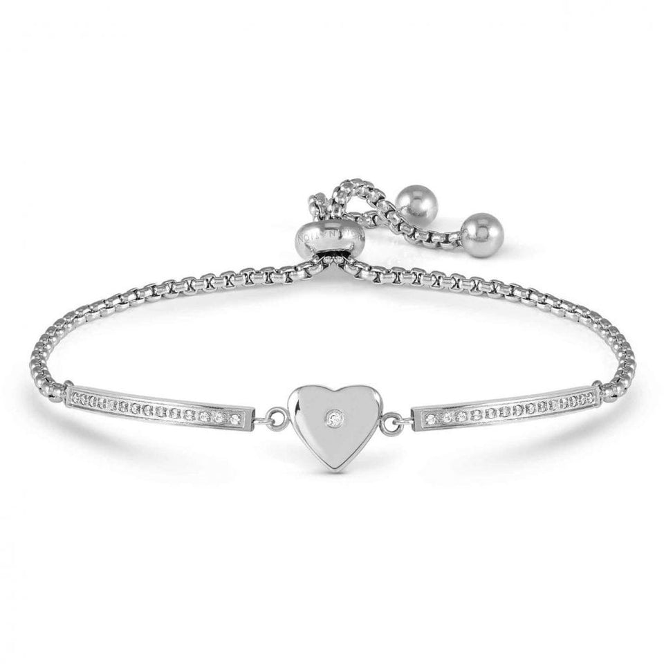Nomination MILLELUCI Stone Set Heart Bracelet